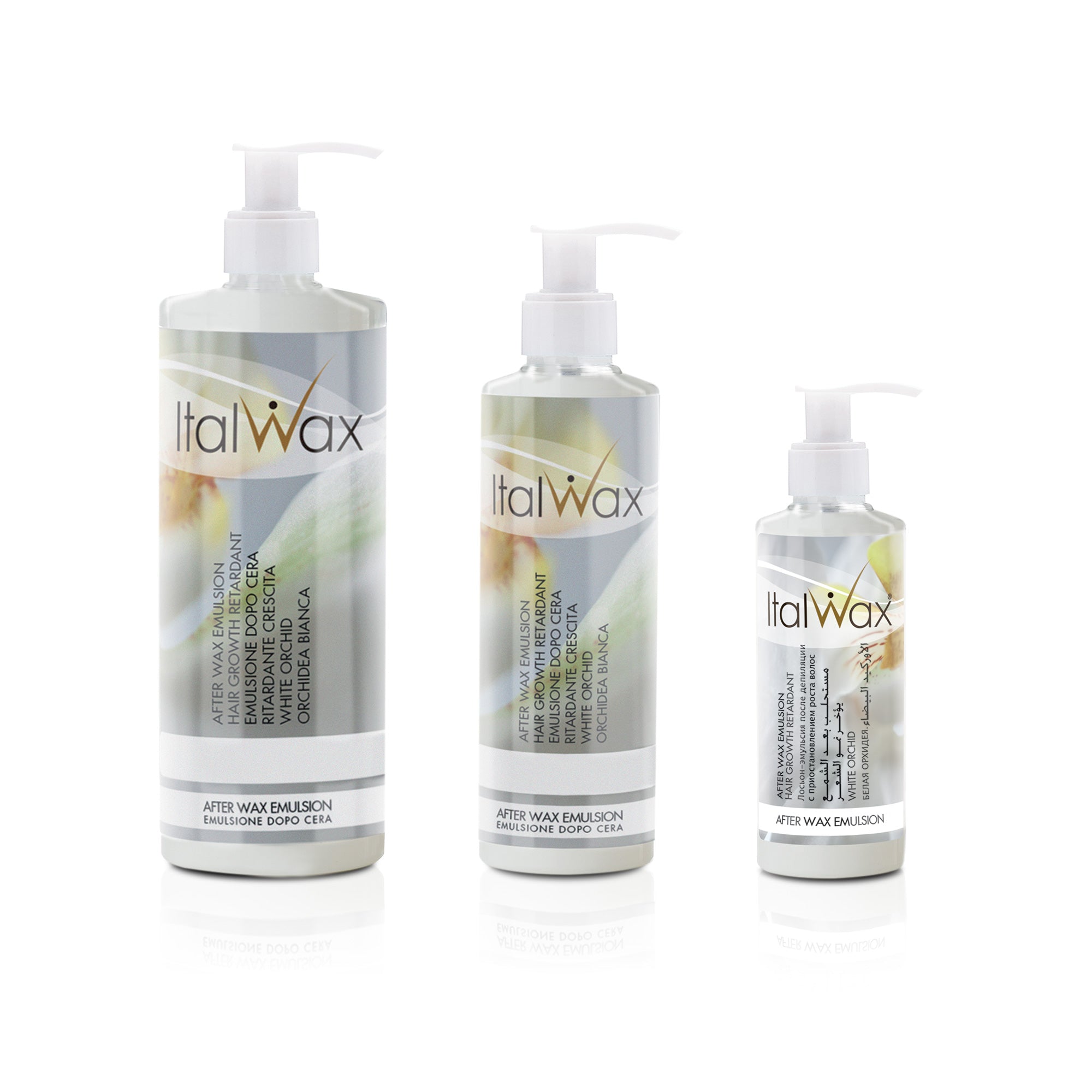 ItalWax AFTER WAX EMULTION Émulsion post-épilation à l'orchidée blanche 250 ml
