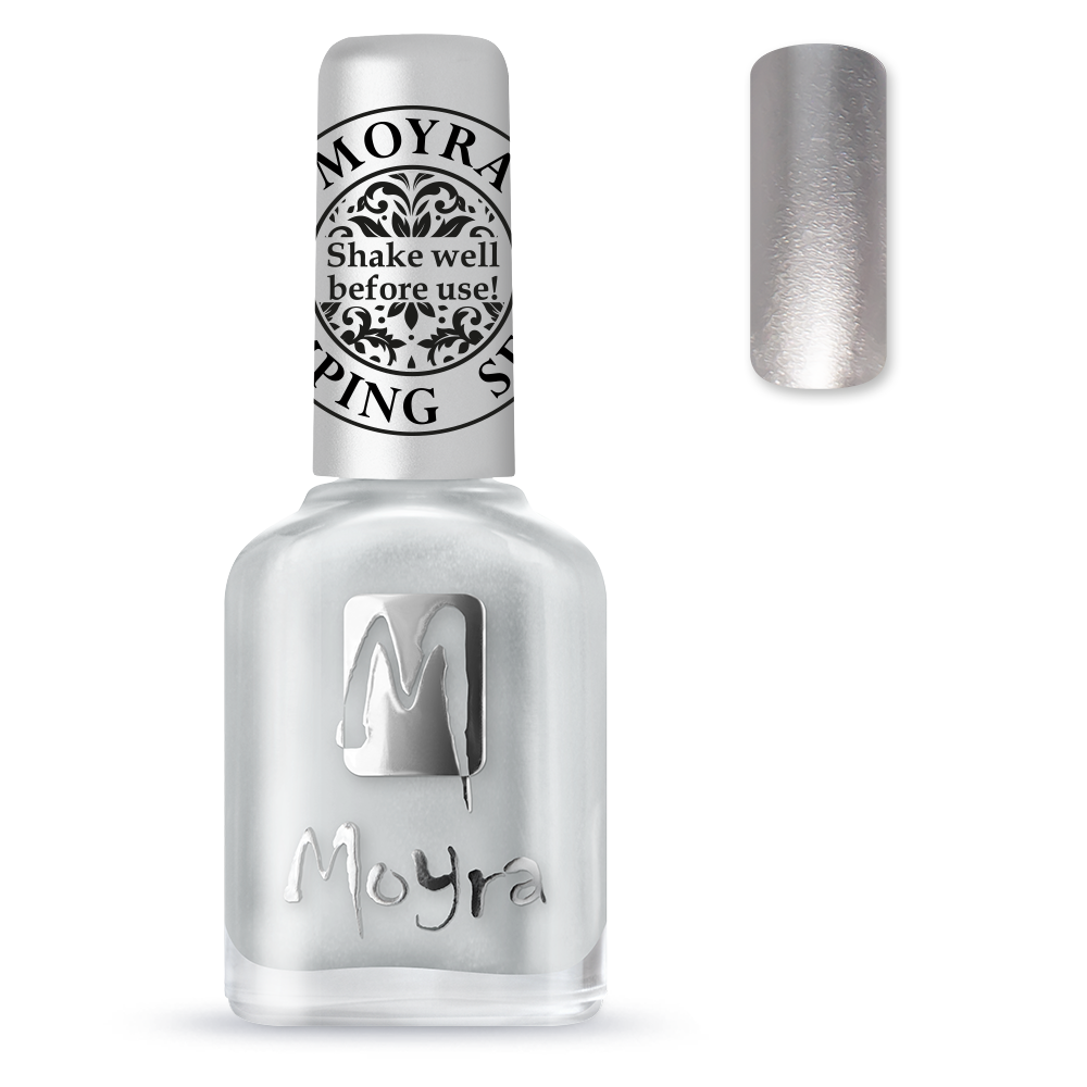 Vernis à ongles MOYRA Stamping n° SP08 Argent
