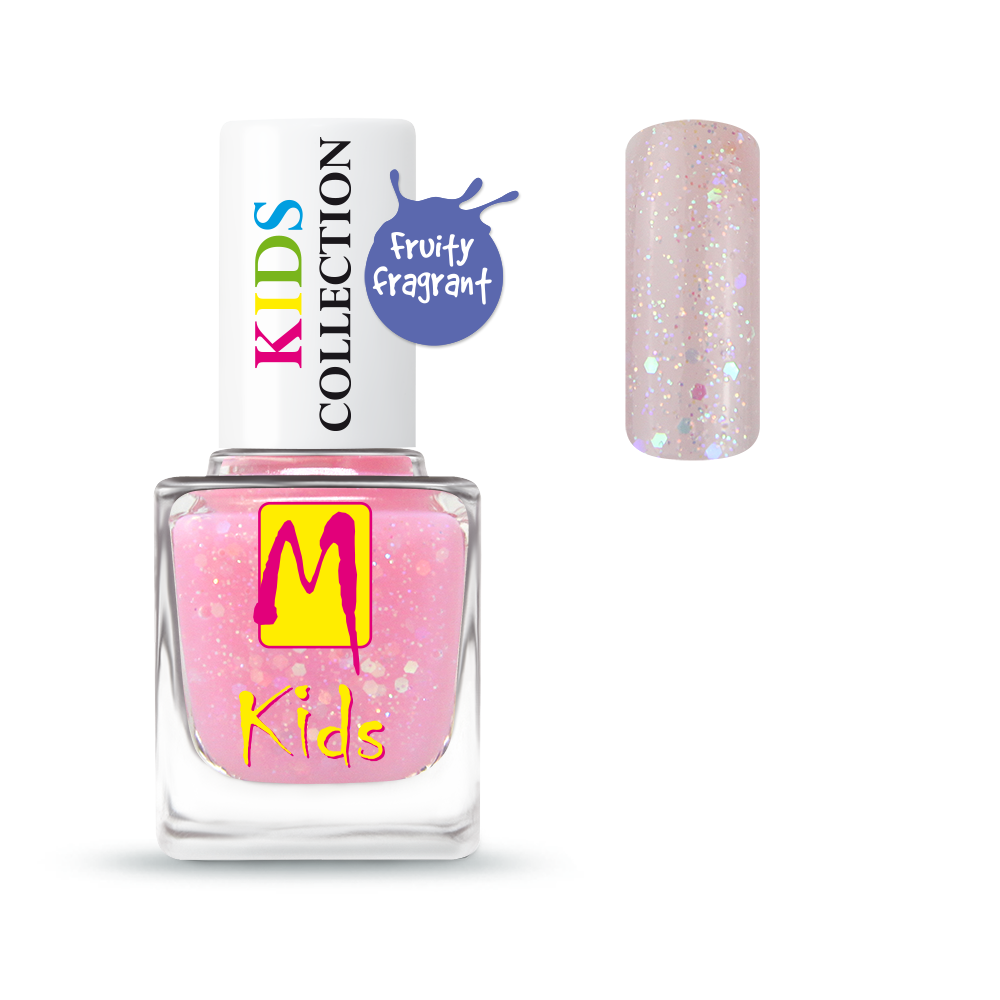 Coffret de vernis à ongles MOYRA Kids pour enfants, collection Sweety, 3 x 7 ml