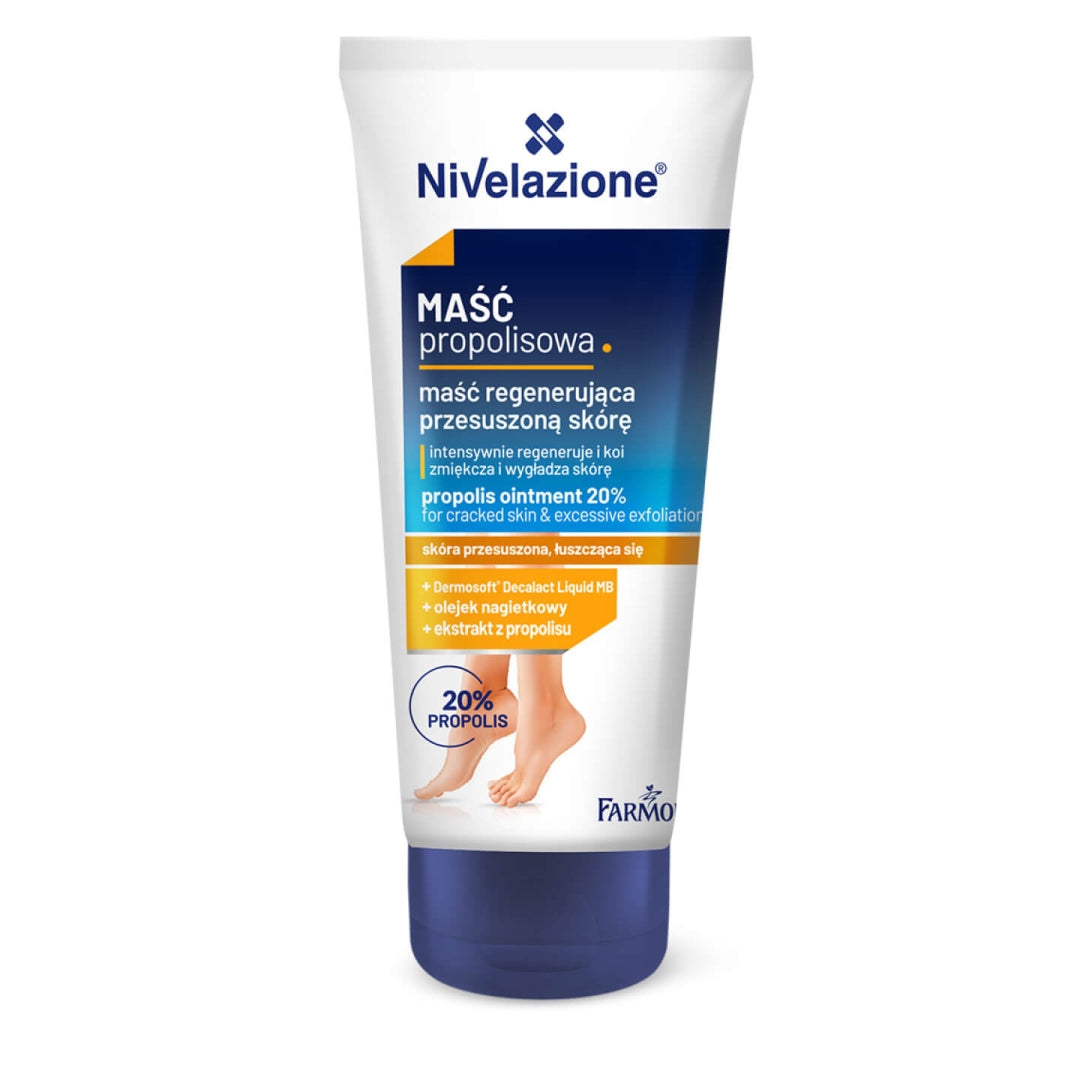 Farmona NIVELAZIONE Crème pour les pieds à l'extrait de propolis 20 % 75 ml