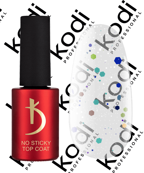 KODI Vernis de finition non collant, couleur 7 ml, n° 8