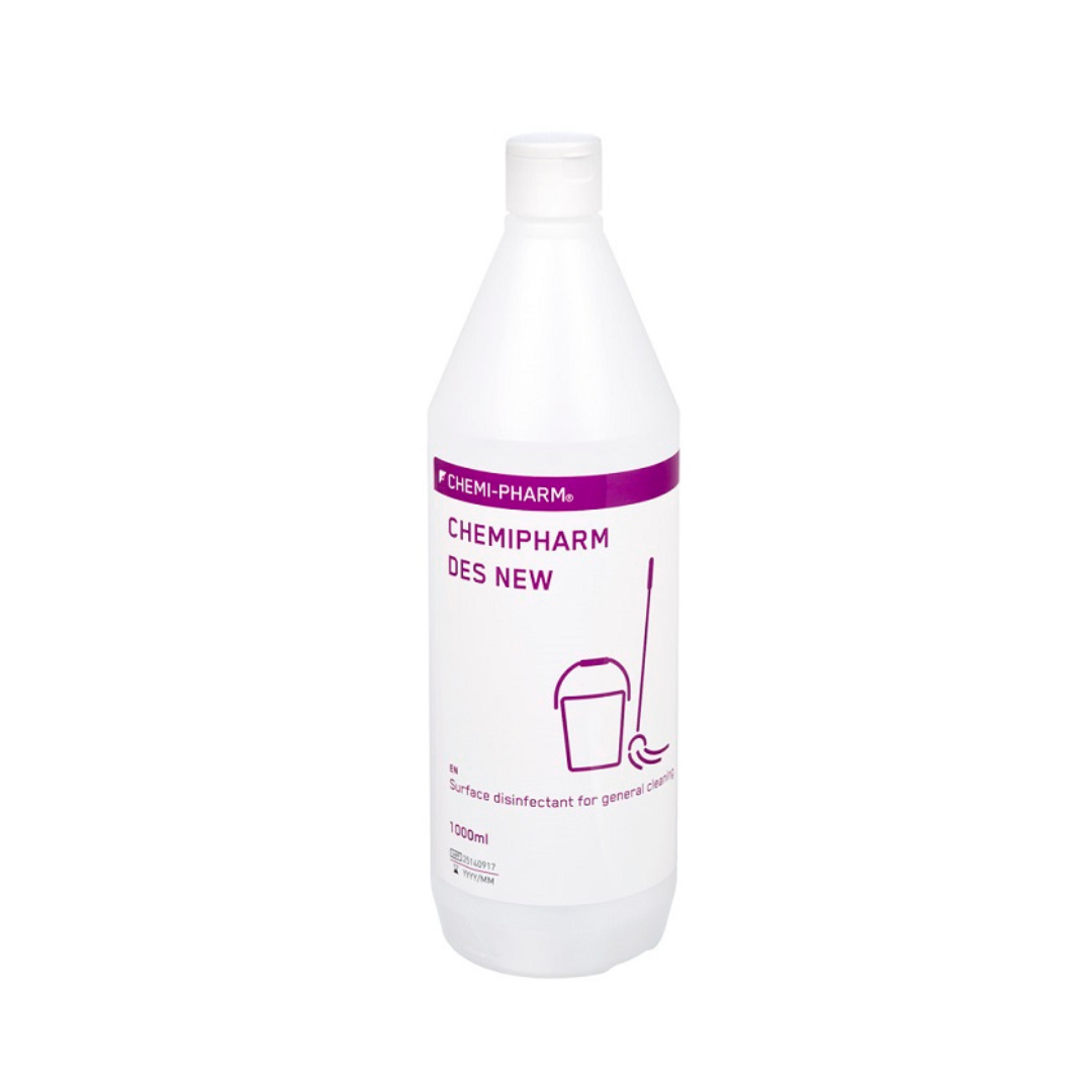 CHEMIPHARM DES NEW MD Cleaning and Disinfecting Solution, 1000 ml