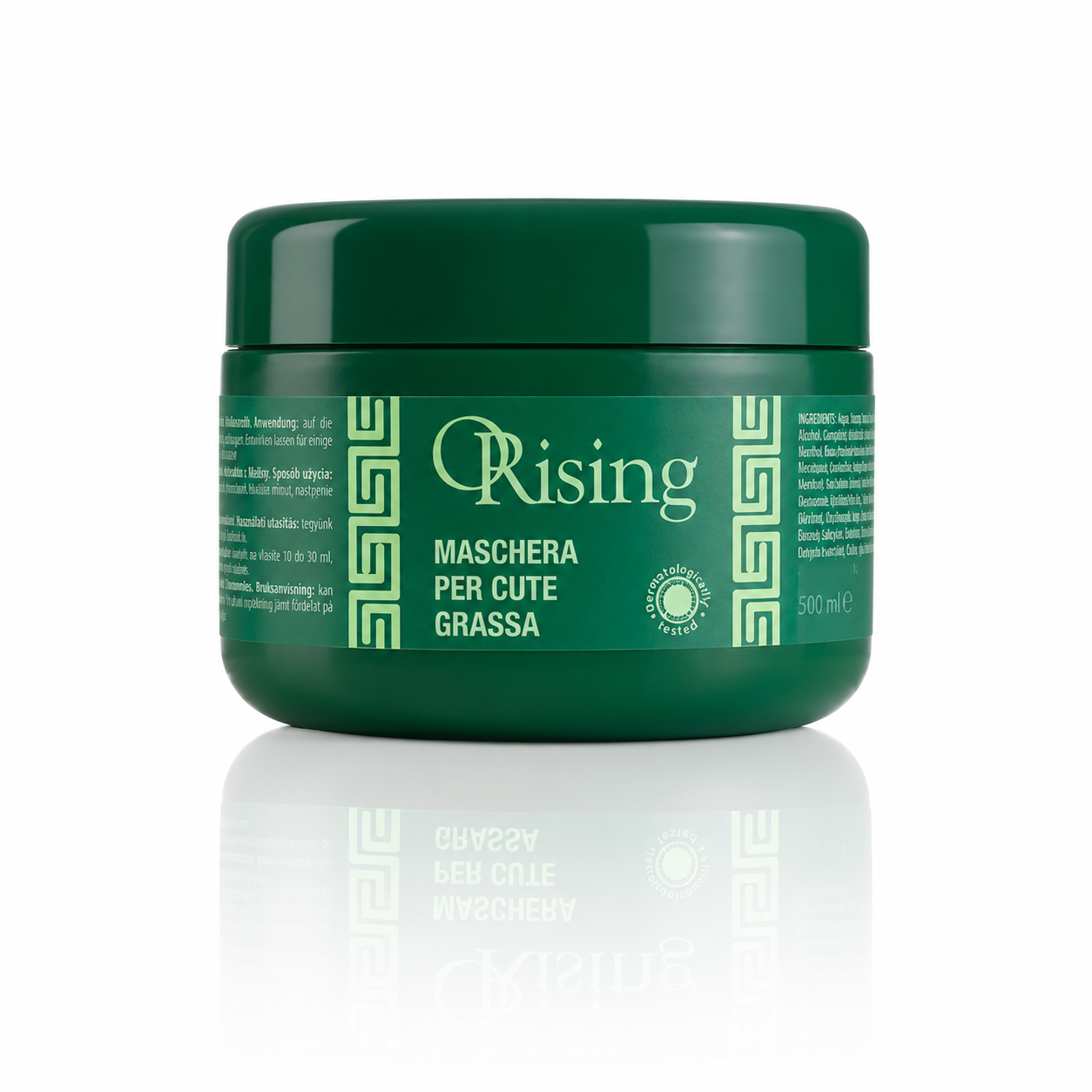 Masque capillaire ORising GRASSO pour cheveux gras, 500 ml