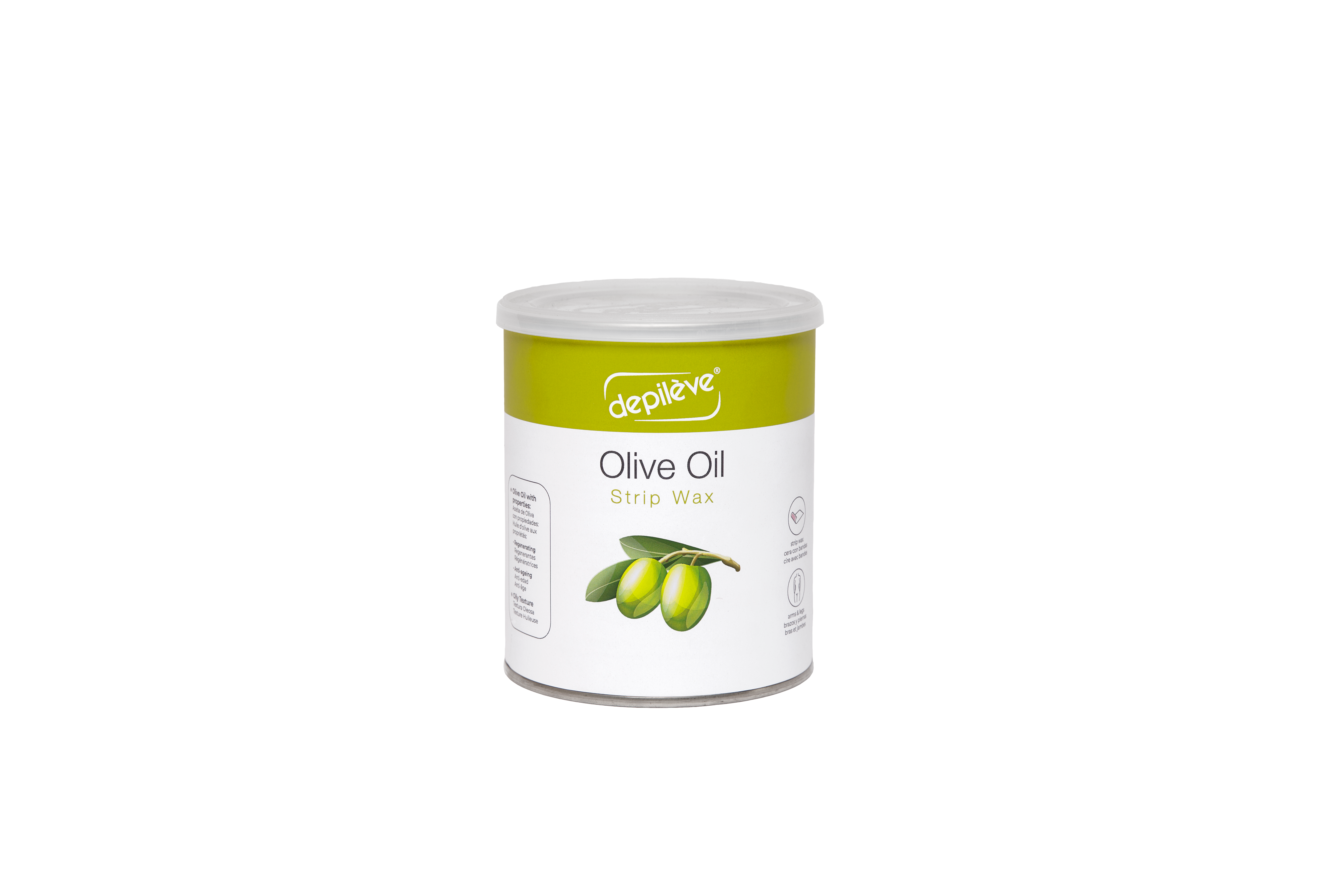 Depileve OLIVE OIL Strip wax in a can 800 ml