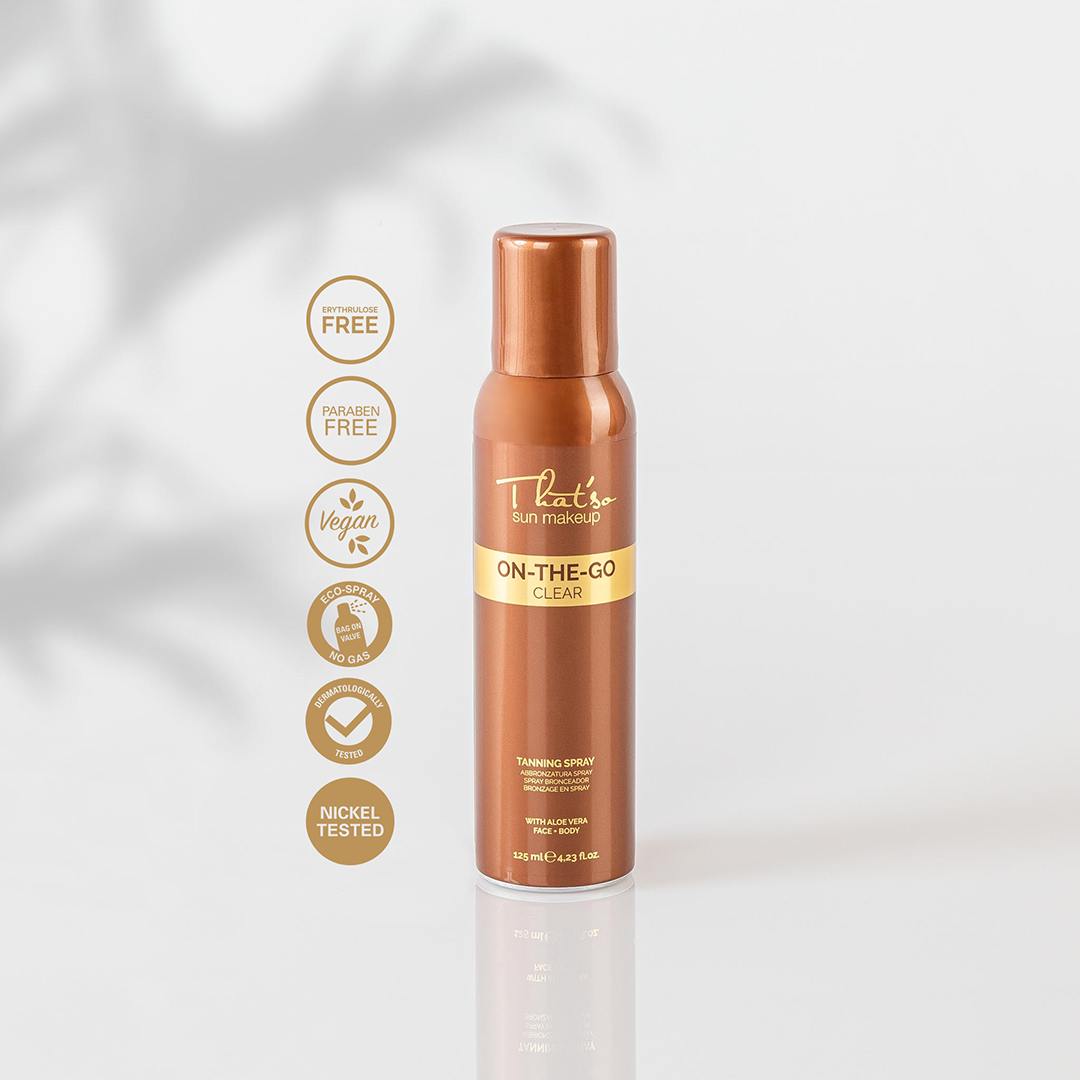 THAT'SO On The Go Spray autobronzant - CLEAR, 125 ml