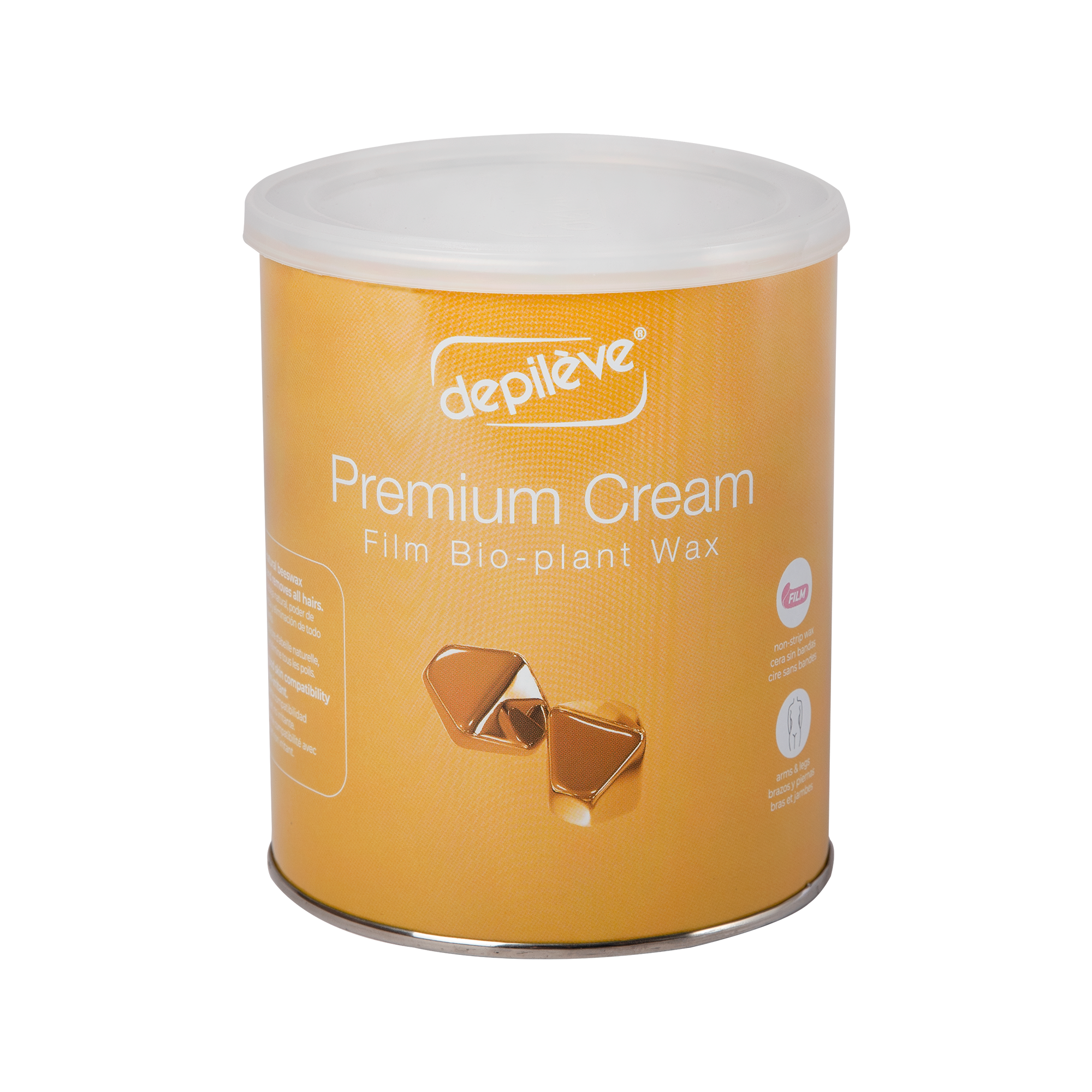 Depileve PREMIUM CREAM Cire en film en pot de 800 ml