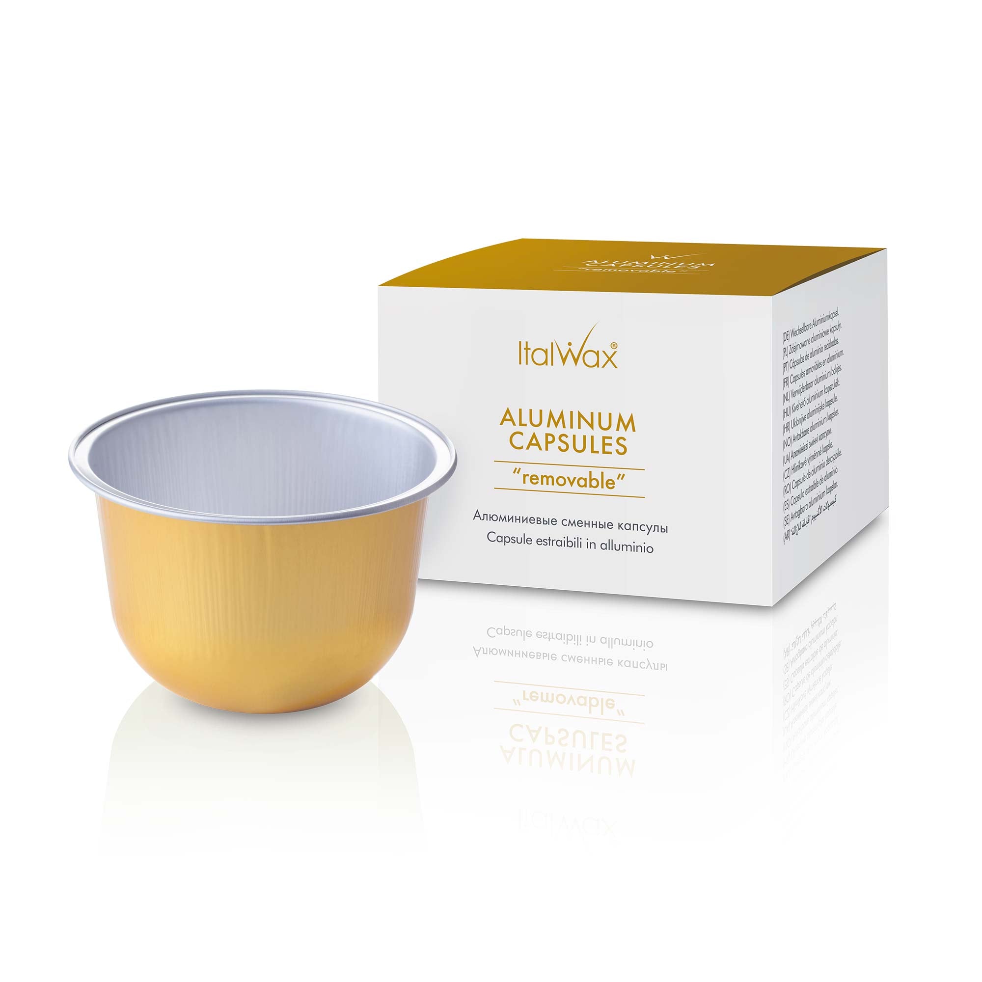 Italwax Reserve aluminum capsules Glowax 5 pcs.