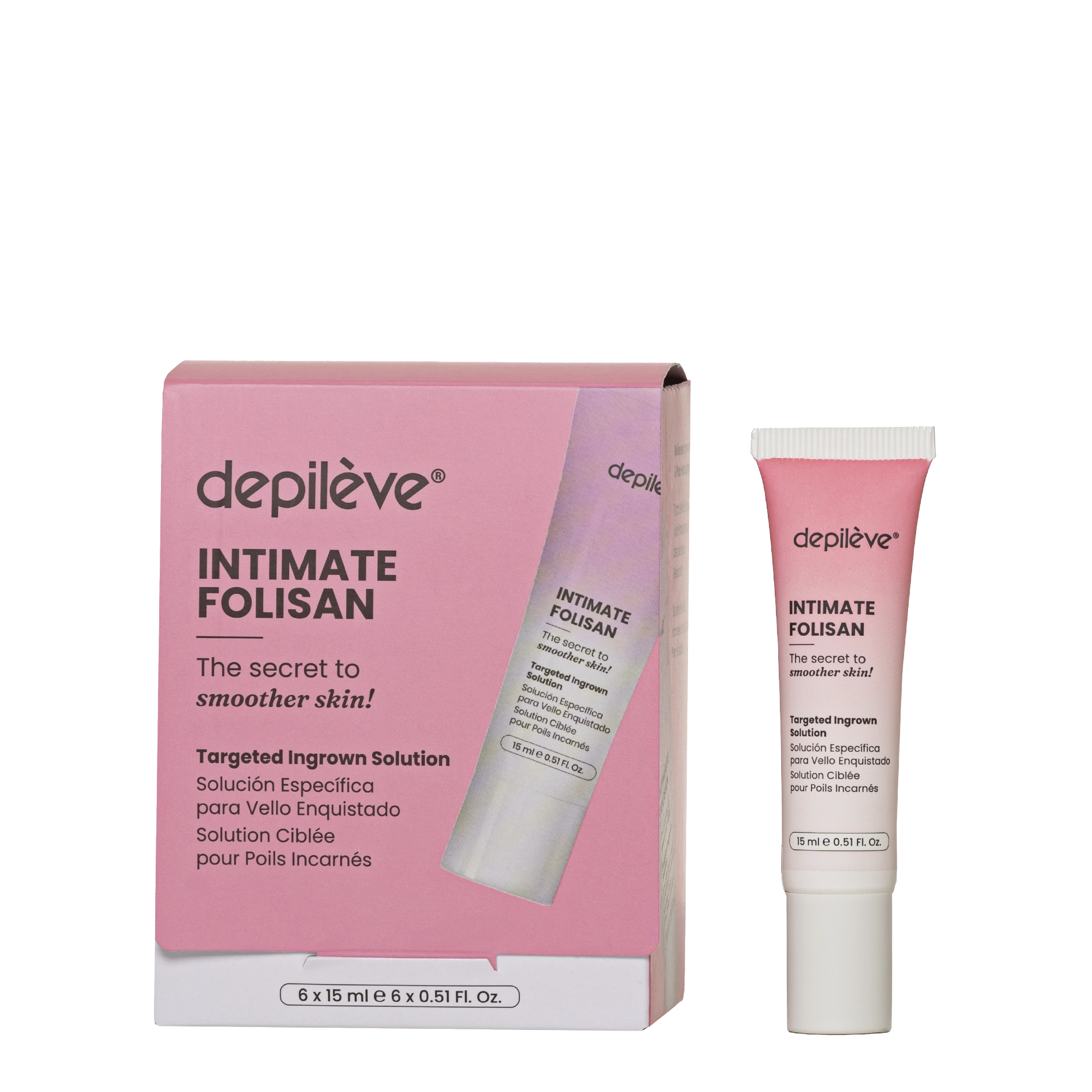 Depileve Intimate Folisan Treatment for Ingrown Hairs 15 ml