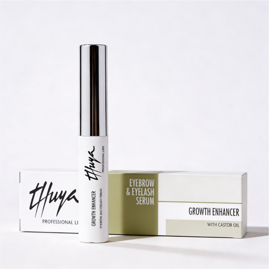 Thuya, GROWTH ENHANCER SERUM - Eyelash and Eyebrow Serum with Castor Oil, 5 ml