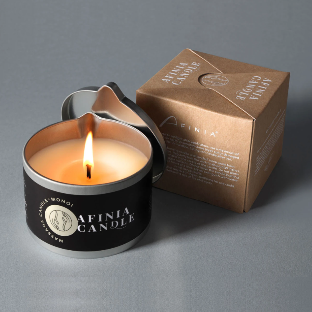 Afinia Monoi Aromatic Massage Candle, 150 g