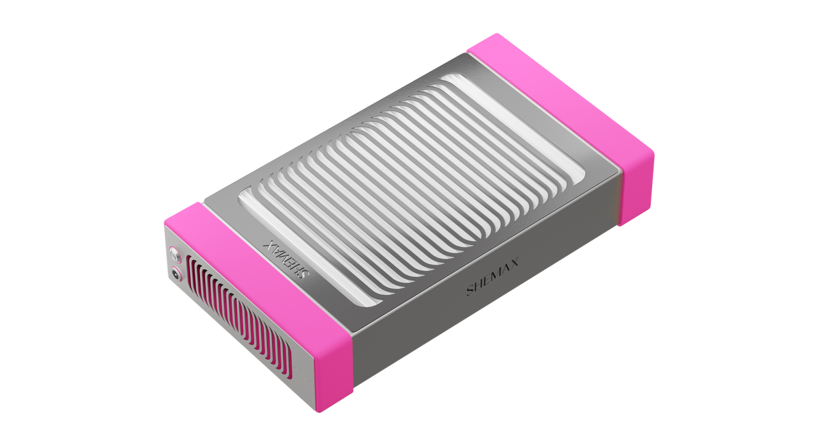 SheMax Style PRO Rose - Aspirateur professionnel pour manucure