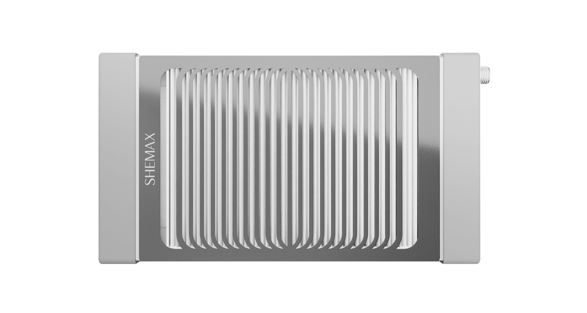 SheMax Style PRO Gris - Aspirateur de poussière professionnel pour manucure