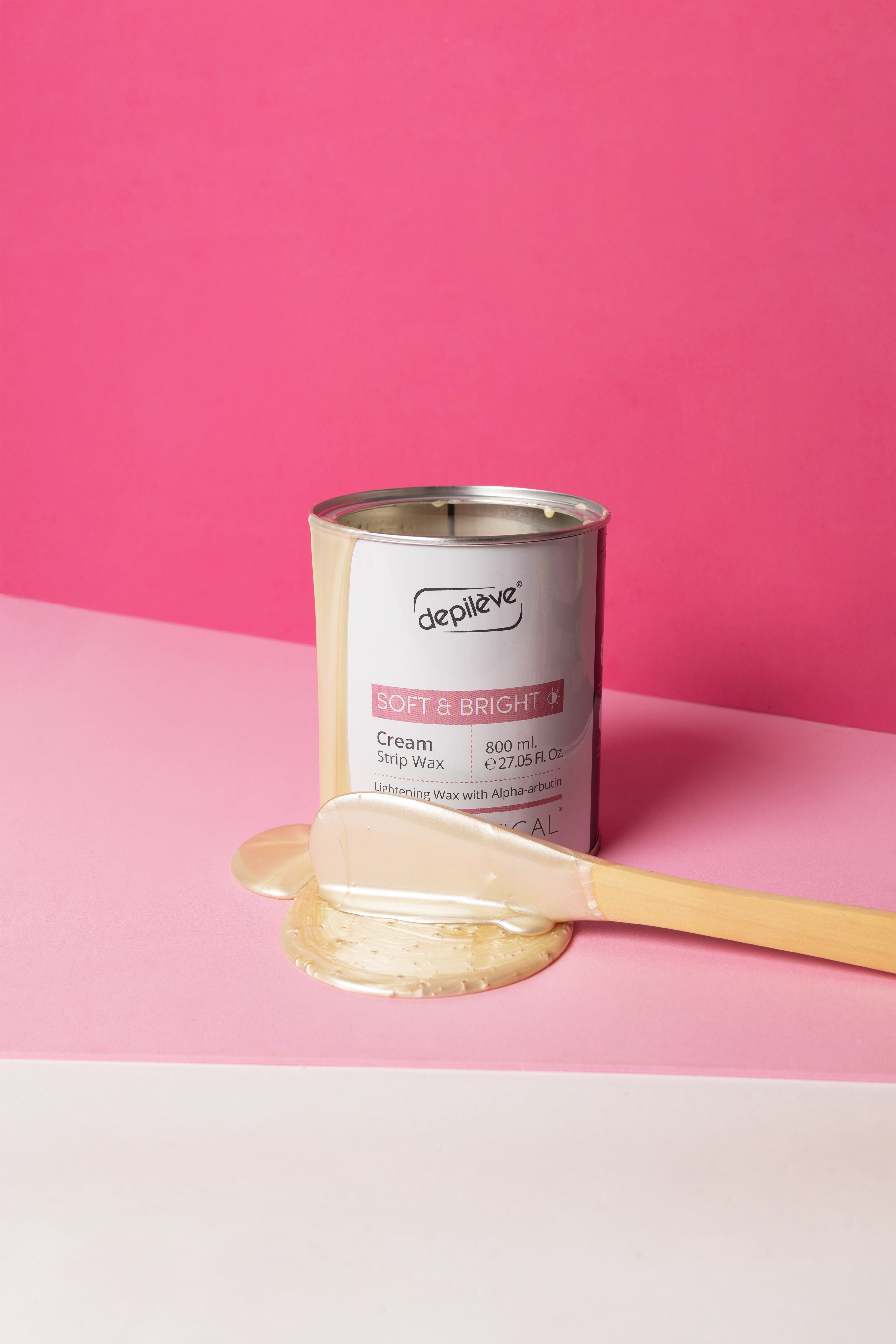Depileve Waxceutical Soft & Bright Cire en crème en pot de 800 ml