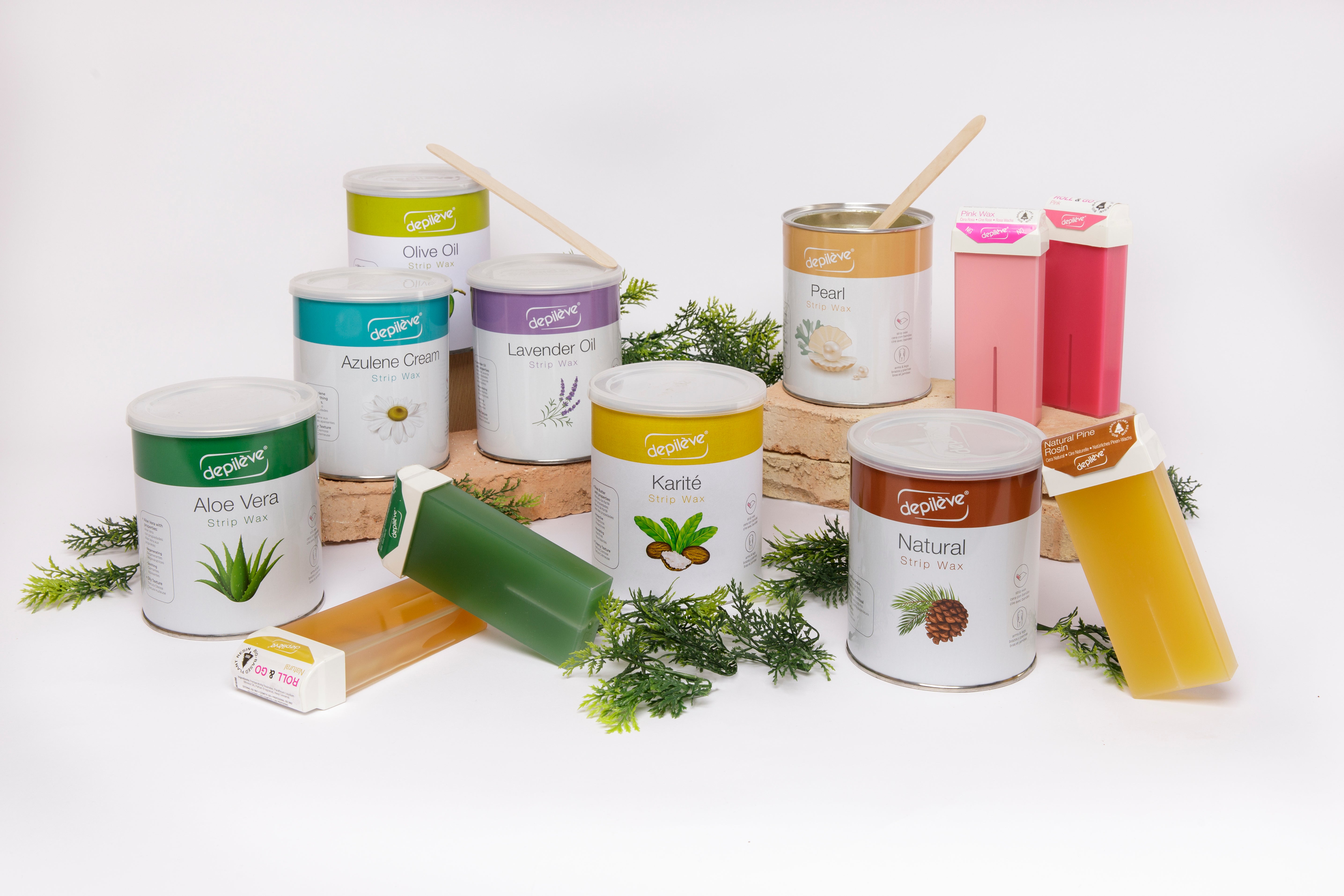 Depileve KARITE (SHEA BUTTER) Strip wax in a can 800 ml