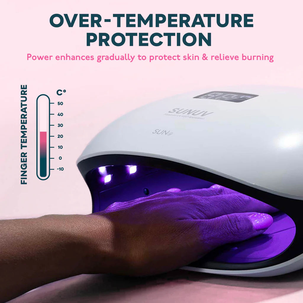 Lampe de table UV/LED noire SUN4S avec fonction Smart 2.0