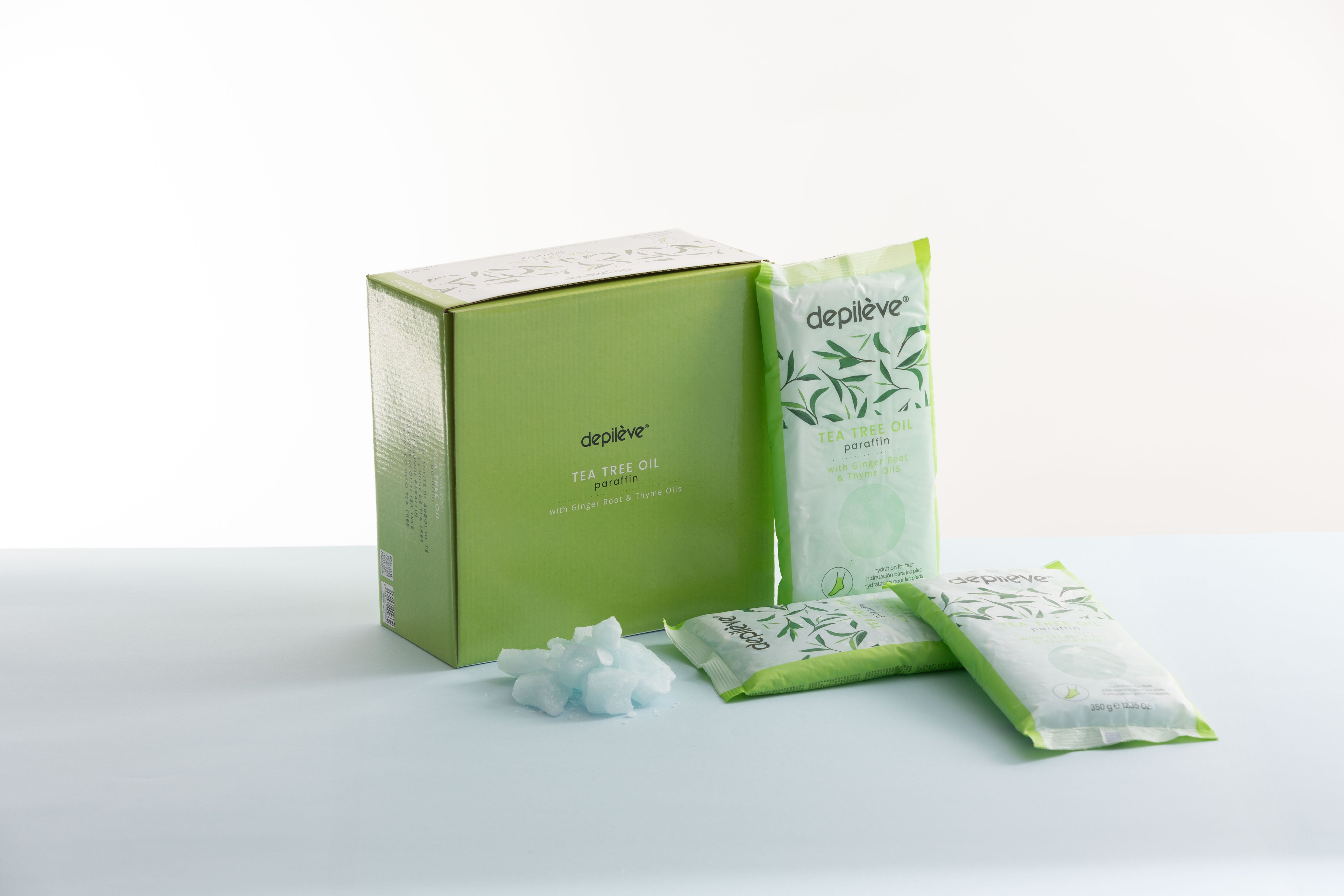 Depileve Paraffine HUILE DE THÉ VERT - ÉNERGISANTE 350 g