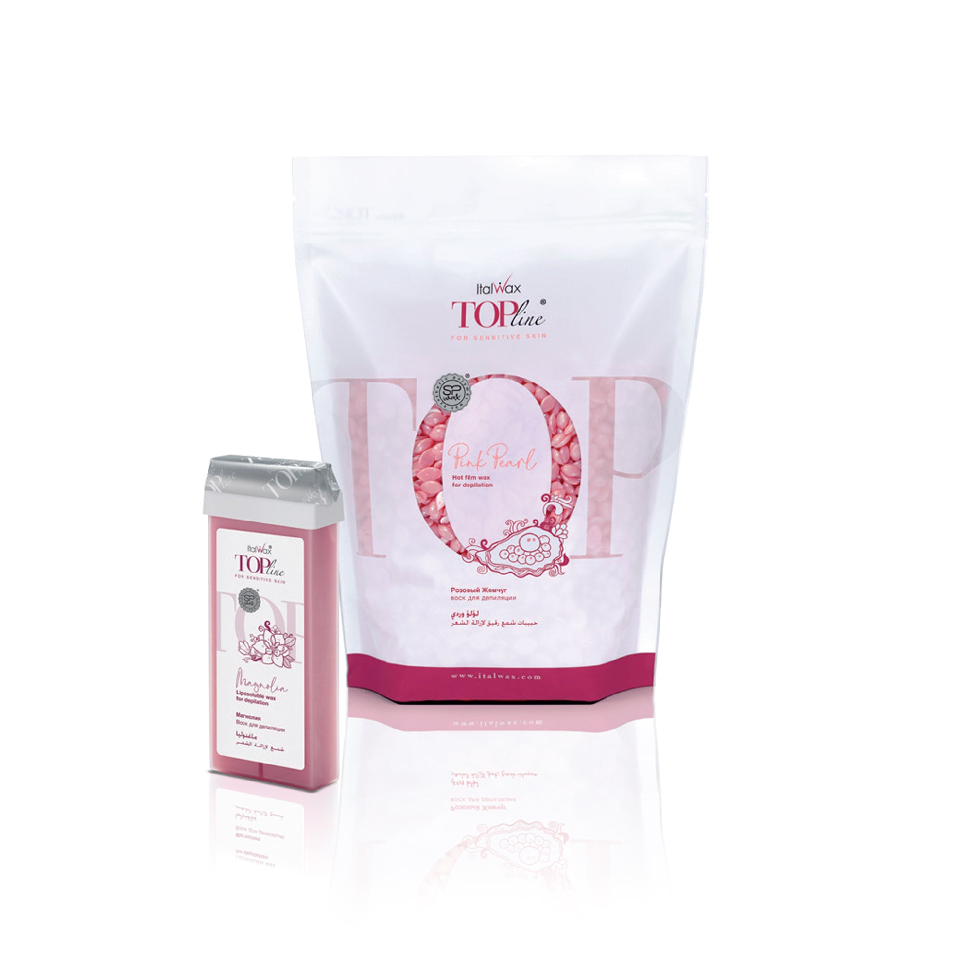ItalWax TOPline Hot Film Wax Granules - PINK PEARL 750 g