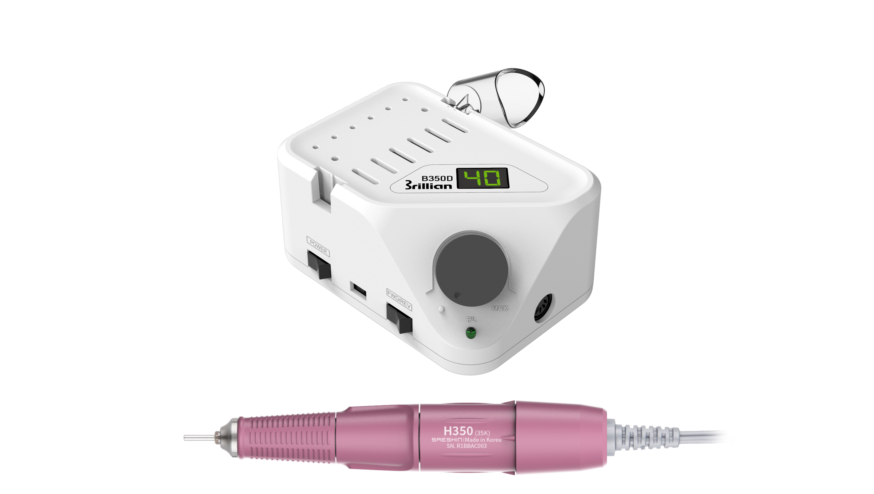 STRONG SAESHIN B350 (Noir) Digital/H350 (Rose) (40 000 tr/min)