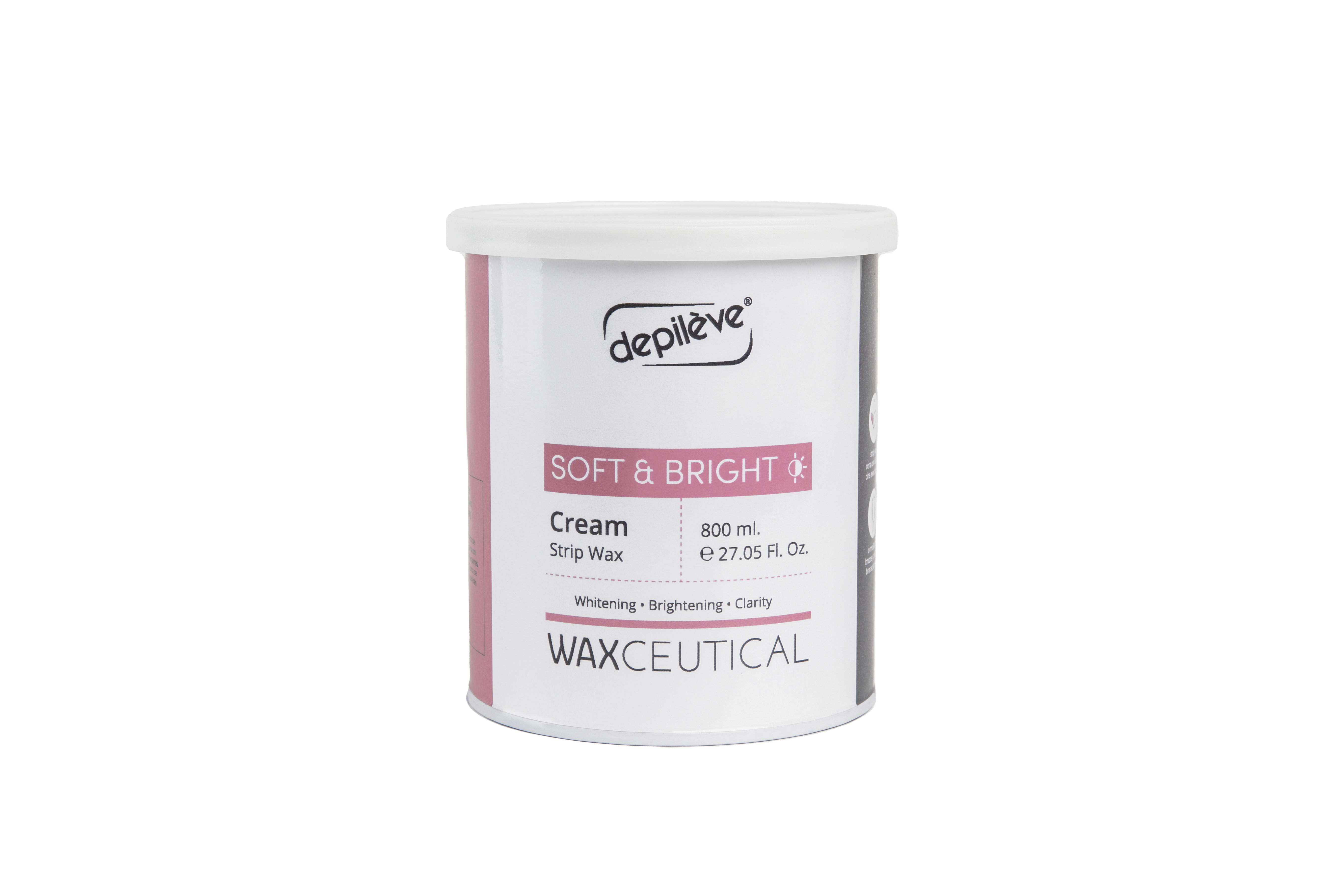Depileve Waxceutical Soft & Bright Cire en crème en pot de 800 ml