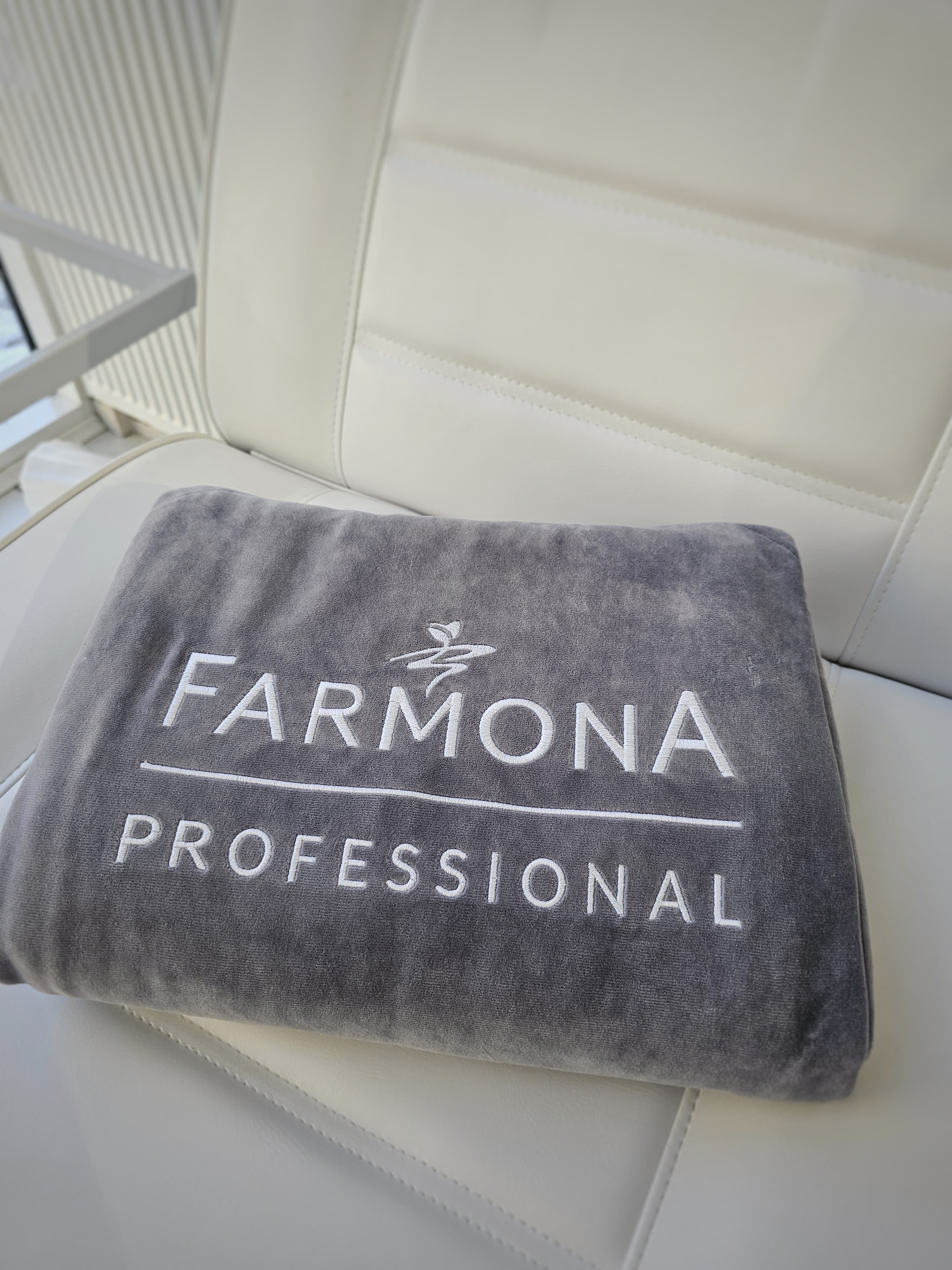Plaid Farmona, gris