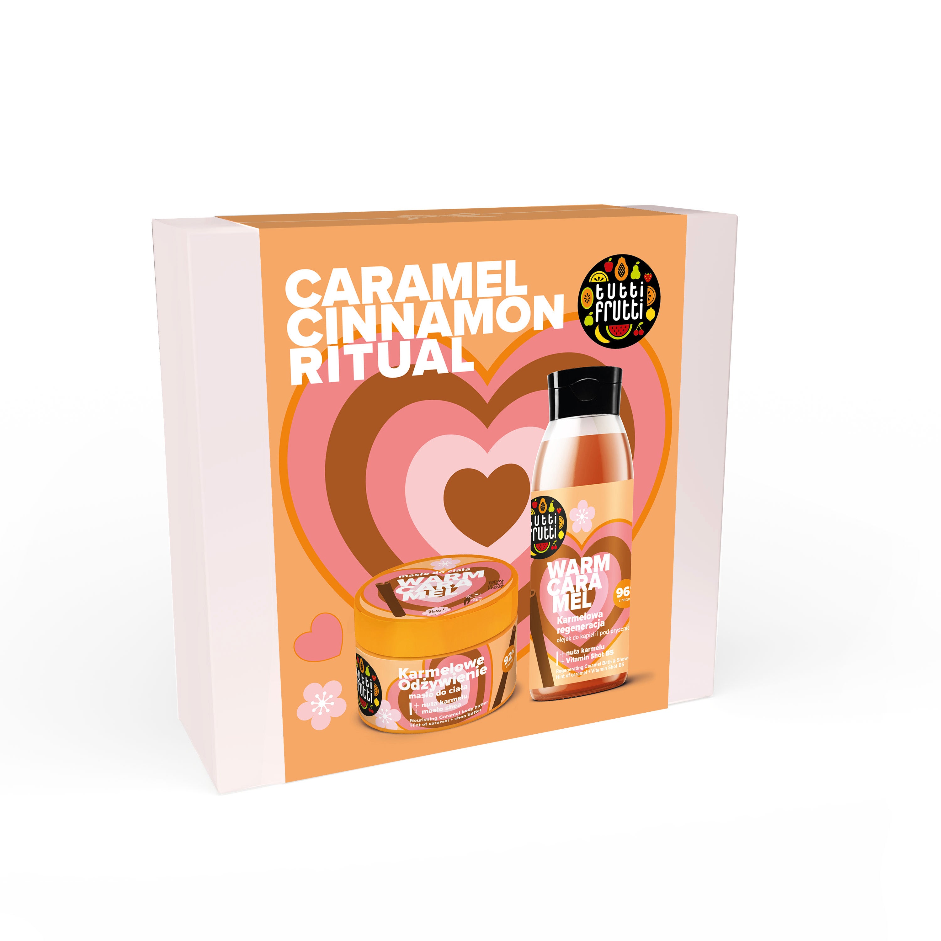 Coffret de soins pour le corps FARMONA TUTTI FRUTTI au caramel et à la cannelle