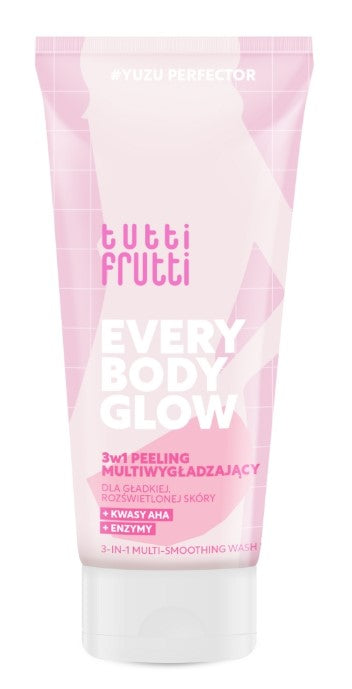 Farmona TUTTI FRUTTI Everybody Glow, gommage corporel multifonctionnel 3 en 1, 200 ml