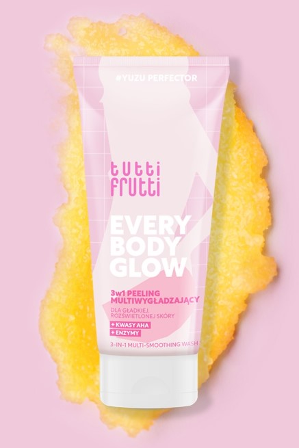 Farmona TUTTI FRUTTI Everybody Glow, gommage corporel multifonctionnel 3 en 1, 200 ml