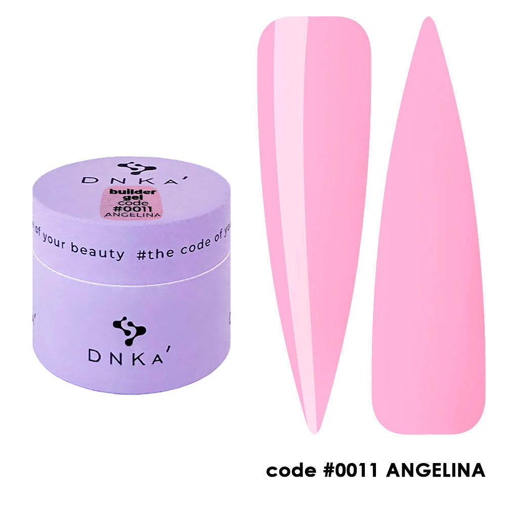 0011 Gel de construction DNKa' Angelina - Collection « Powerful Women » - 15 ml