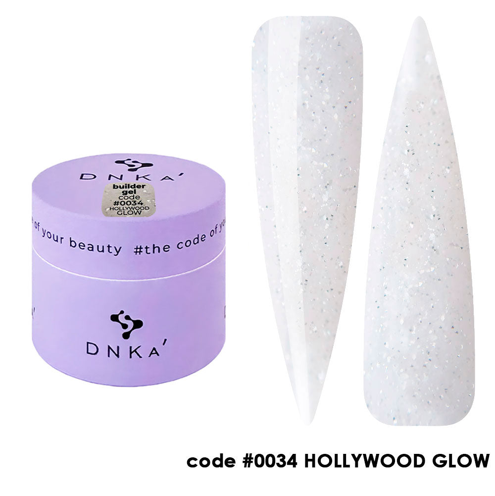 0034 Gel de construction DNKa' Collection Hollywood Glow - 15 ml