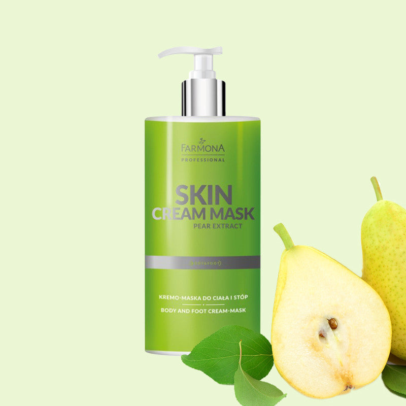 Farmona SKIN CREAM MASK PEAR EXTRACT Crème-masque pour le corps et les jambes 500 ml