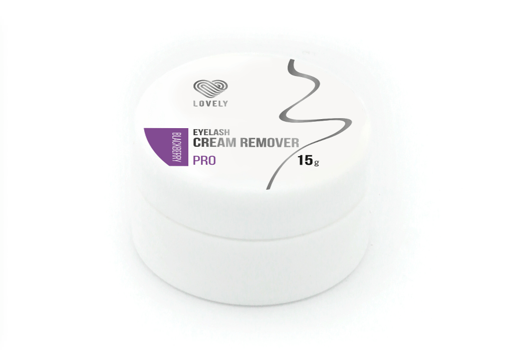LOVELY Démaquillant crème pour les cils Blackberry, 15 g