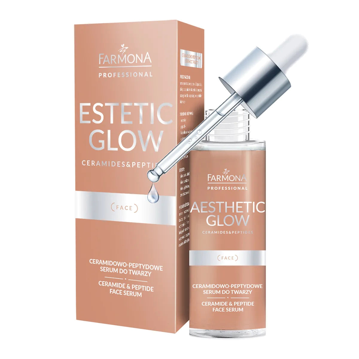 Farmona AESTHETIC GLOW Sérums pour le visage aux céramides et aux peptides, 30 ml