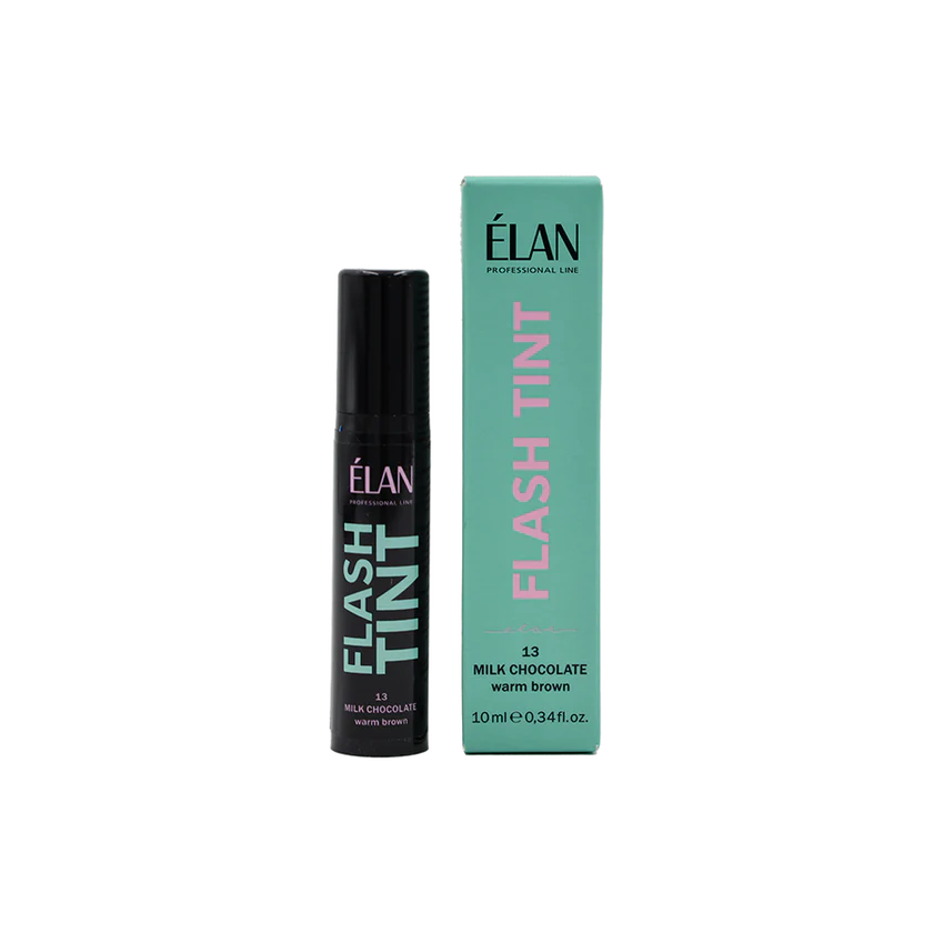 Teinture pour sourcils ELAN Flash Tint 13 Milk Chocolate, 10 ml