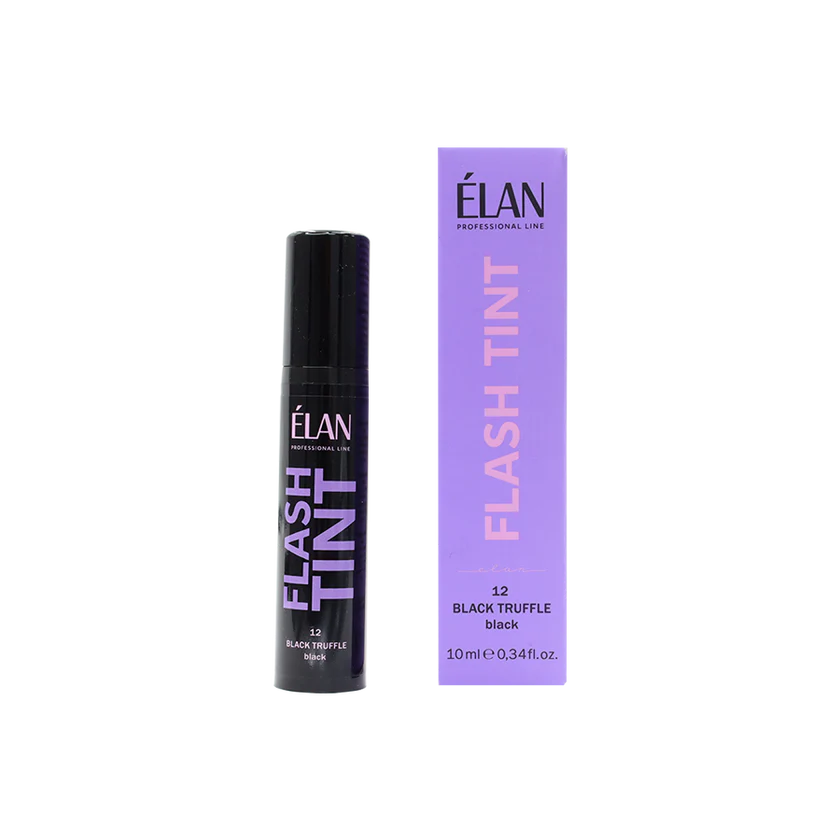 Teinture pour sourcils ELAN Flash Tint 12 Black Truffle, 10 ml