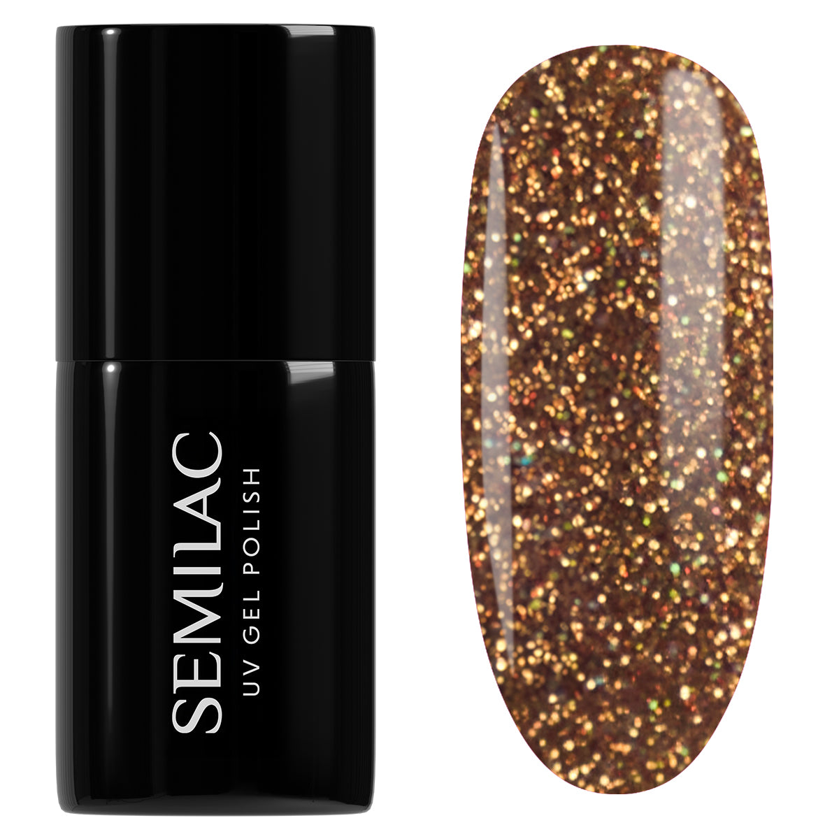 956 Semilac Vernis gel UV Vintage Gold 7 ml