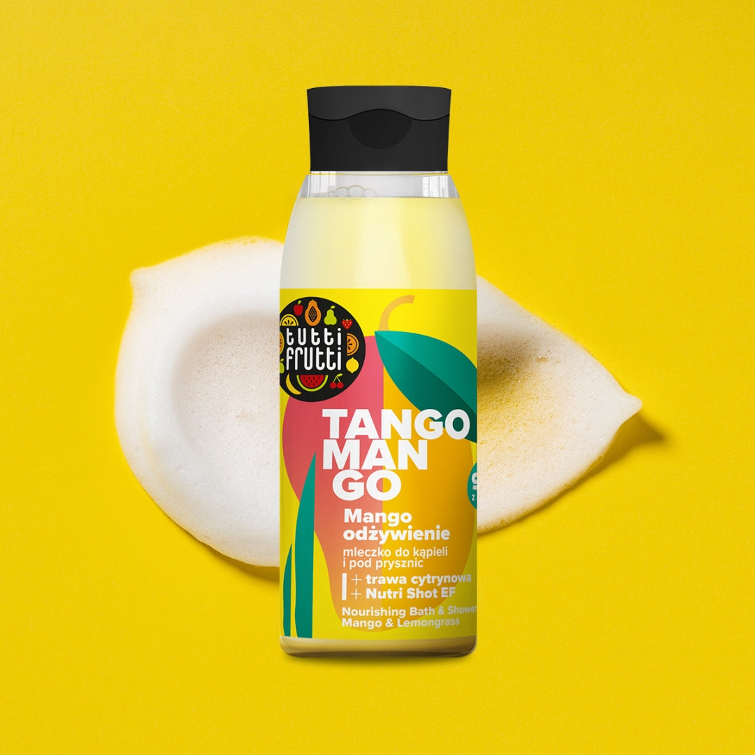 Farmona TUTTI FRUTTI Nourishing Bath and Shower Milk Mango and Lemongrass 400ml