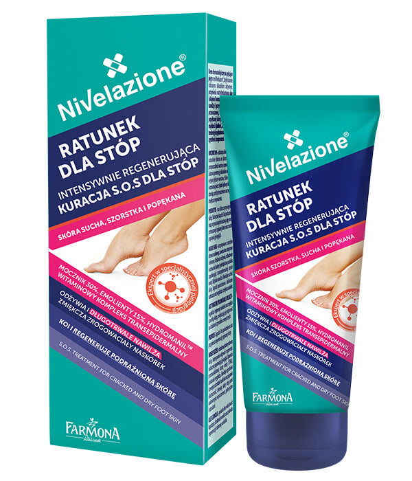 Farmona NIVELAZIONE S.O.S. - Soin pour les pieds secs et gercés, 75 ml