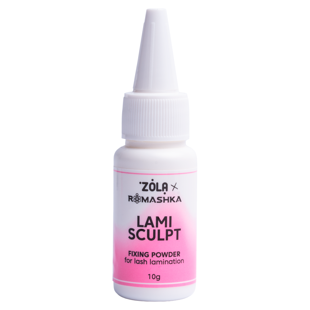 ZOLA Poudre fixatrice pour le laminage des cils LamiSculpt 10 g