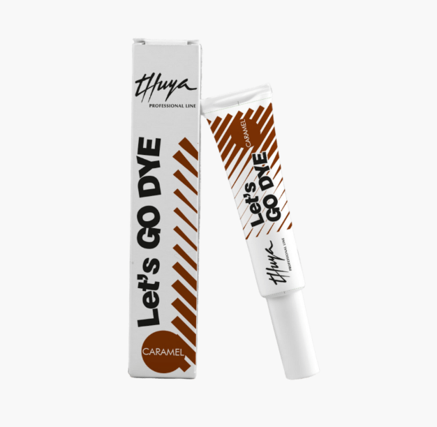 THUYA LET'S GO DIRECT DYE CARAMEL eyebrow tint, 14 ml