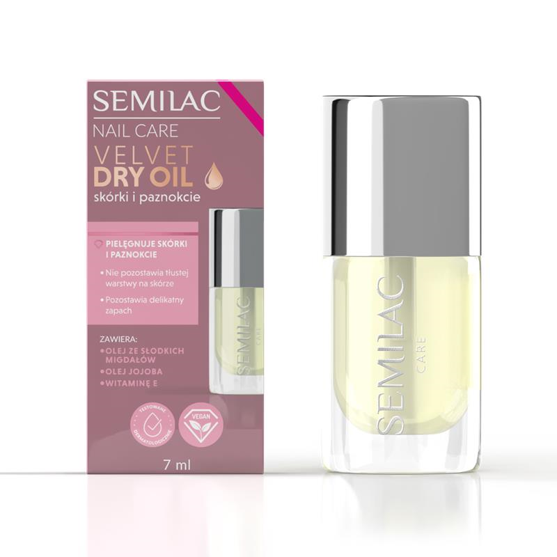 Huile pour cuticules Semilac Velvet Dry 7 ml