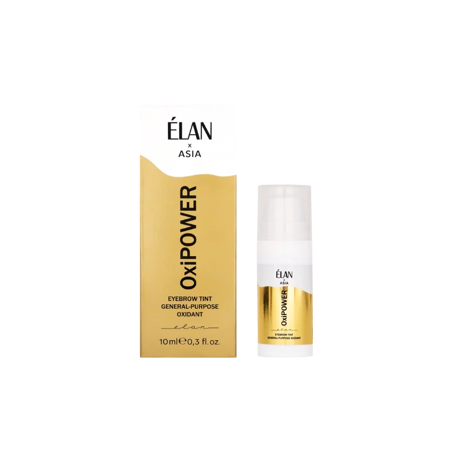 ELAN OxiPOWER All-Purpose Oxidant for Eyebrow Dyeing and Bleaching, 10 ml