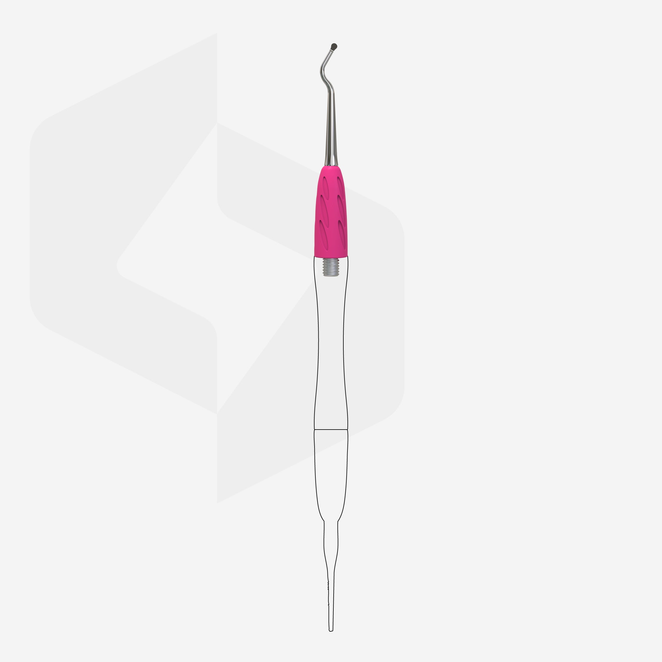 STALEKS Working part of the pusher Combo UNIQ 33 hemisphere curette[WPPQ-33]