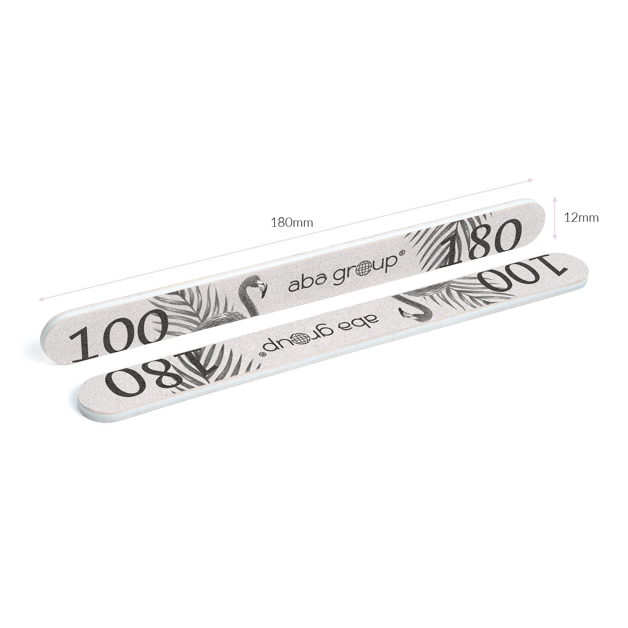 Lime à ongles ABA droite 100/180 - 1 pièce