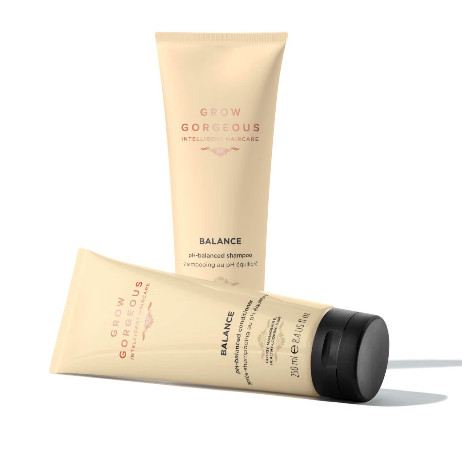 GROW GORGEOUS Balance Shampooing équilibrant le pH - Shampooing équilibrant le pH, 250 ml