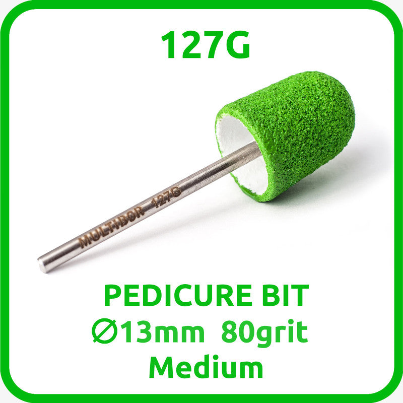 127G Embout de pédicure Multibor 13 mm, moyen
