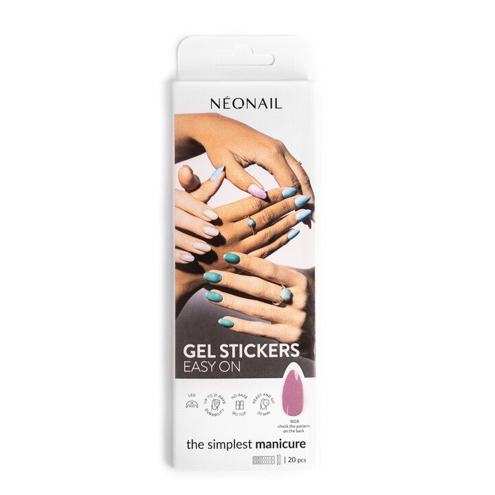 Autocollants en gel Neonail Easy On M08