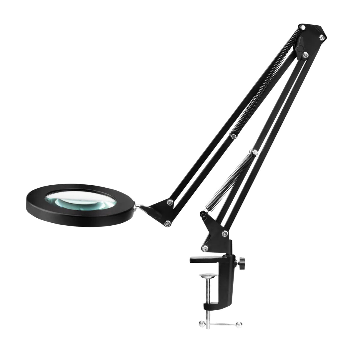 Lampe de table LED avec loupe TOP MAGNIFIER GLOW 308, noire