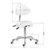 Fauteuil de podologie et de pédicure Giovanni 1004 Blanc