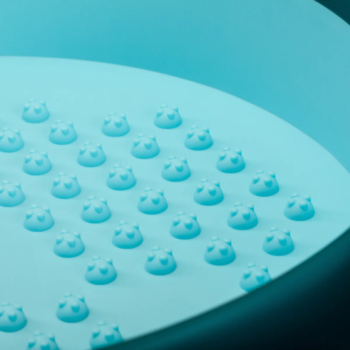 Bac pliable pour pédicure, bleu
