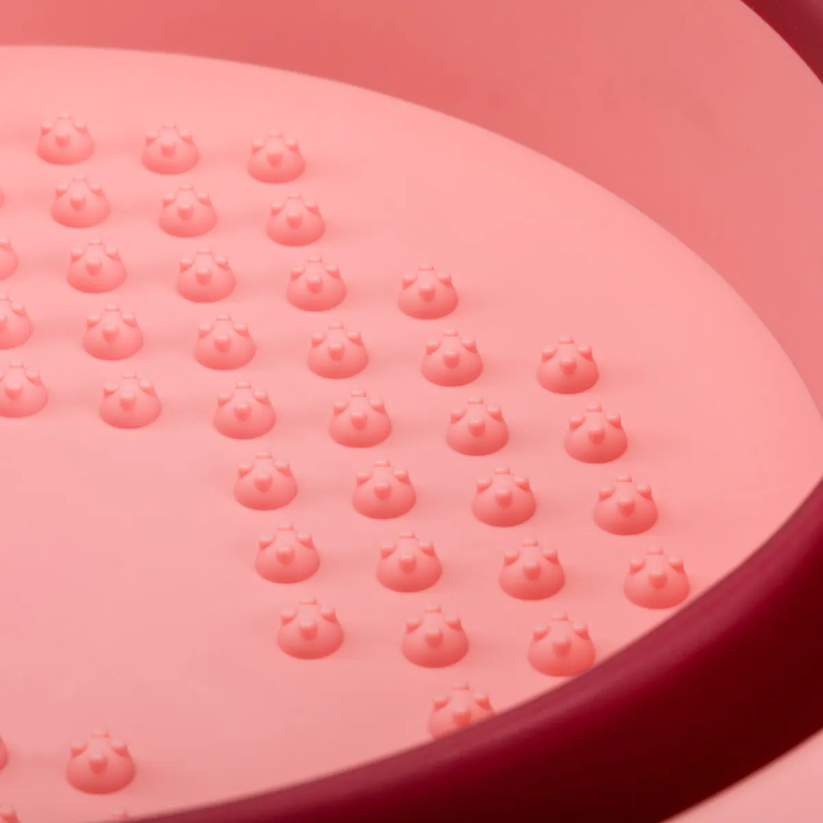 Bol pliable pour pédicure, rose